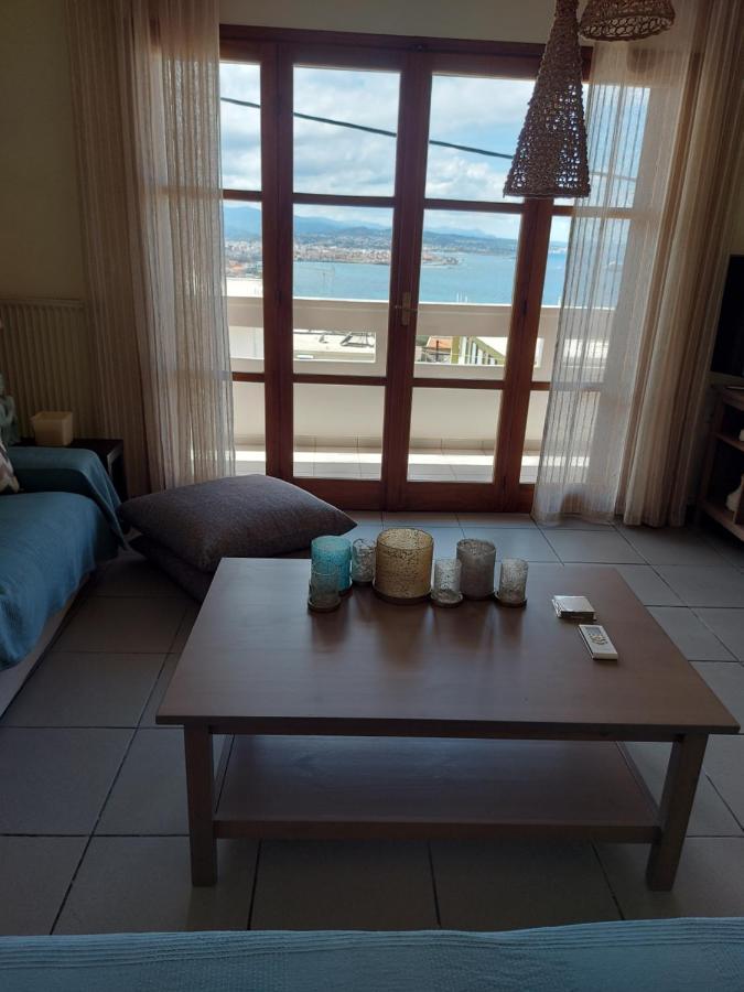 Eolia Apartment With Panoramic Chania View Buitenkant foto